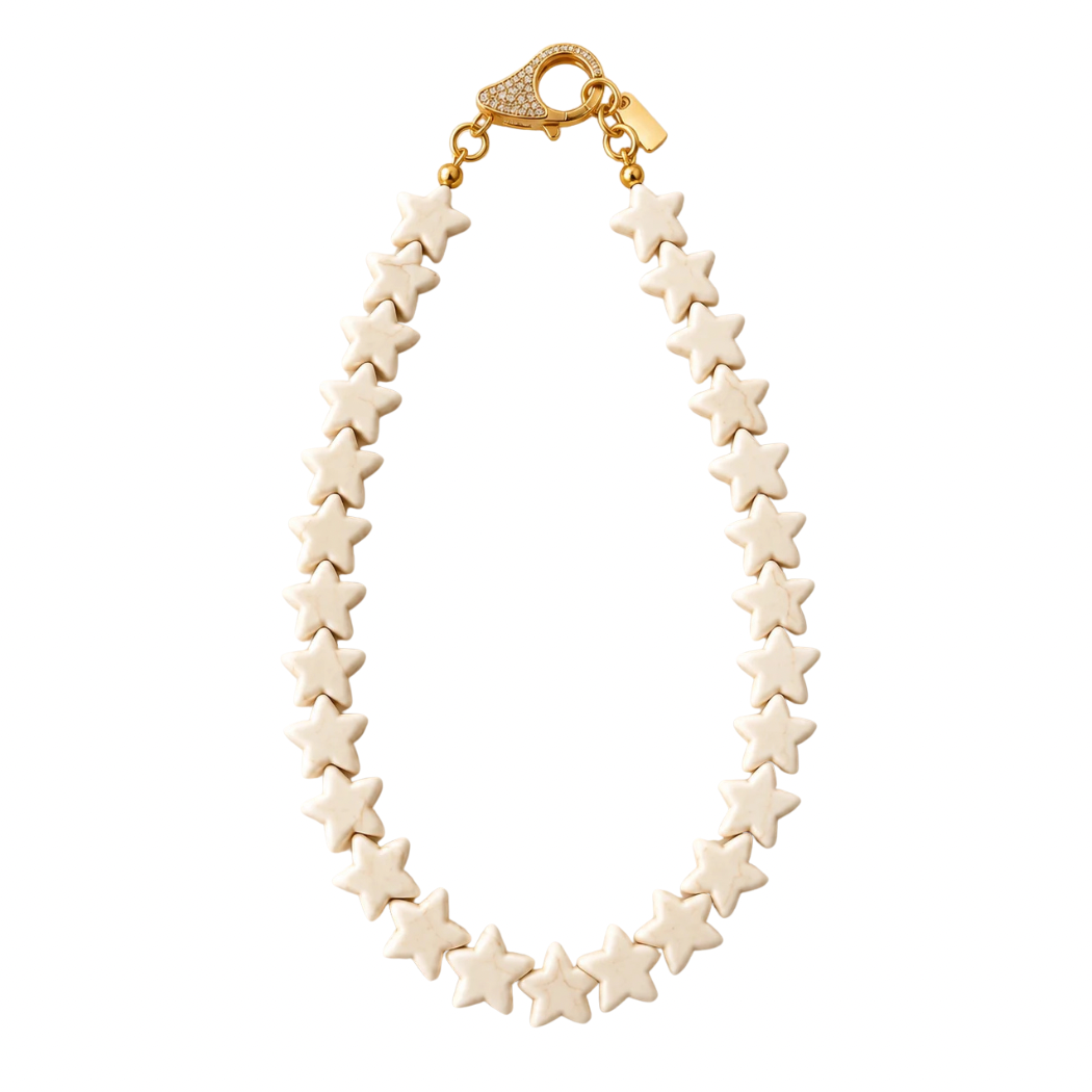 Star Necklace - Large - Coconut