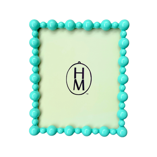 8x10 Bubble Frame - Turquoise