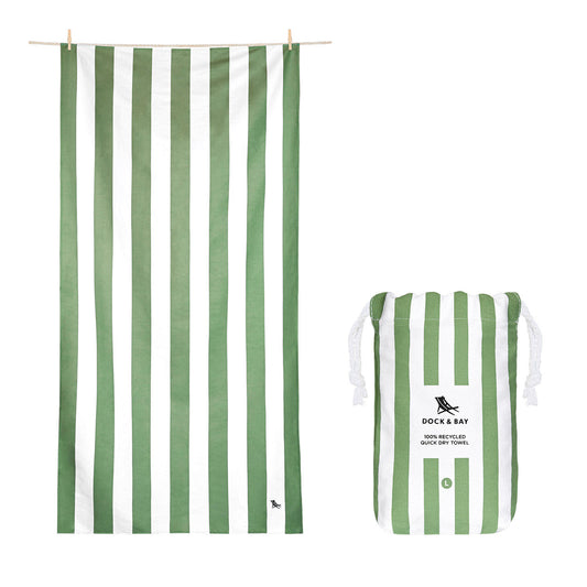 Dock & Bay Cayman Olive Beach Towel
