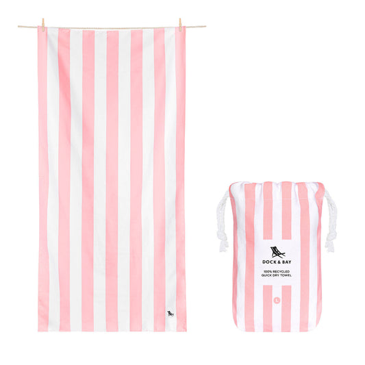 Dock & Bay Malibu Pink Beach Towel