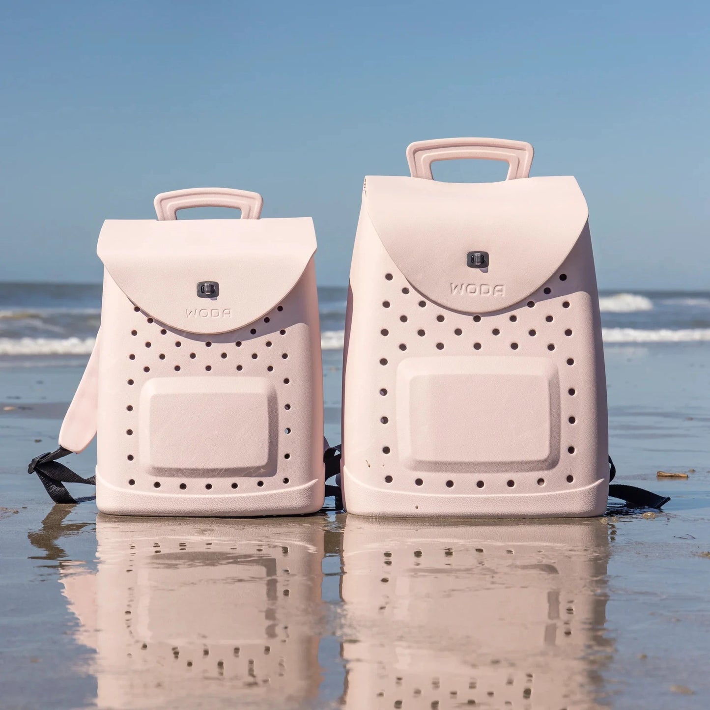 Pink Woda Bag