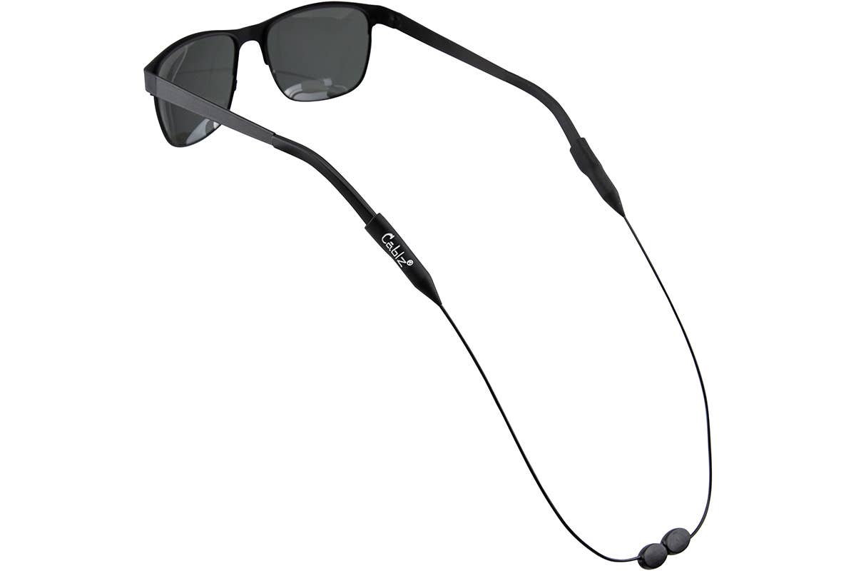 Cablz Monoz Adjustable Zipz -MonozBlk: Classic Black / 14"