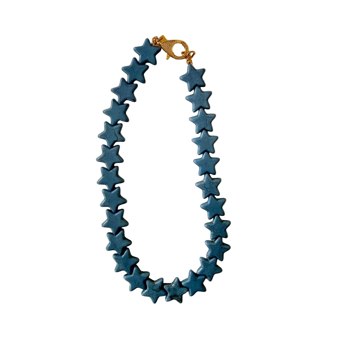 Star Necklace - Large - Dusty Blue