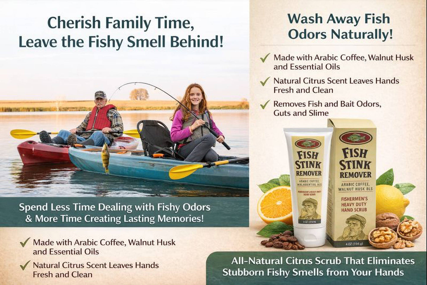 Fish Stink Remover Scrub