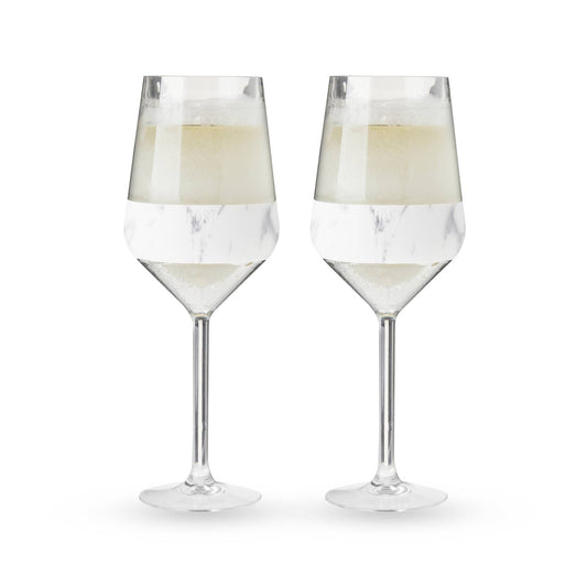 Wine Stemmed Cooling Cups - Set of 2
