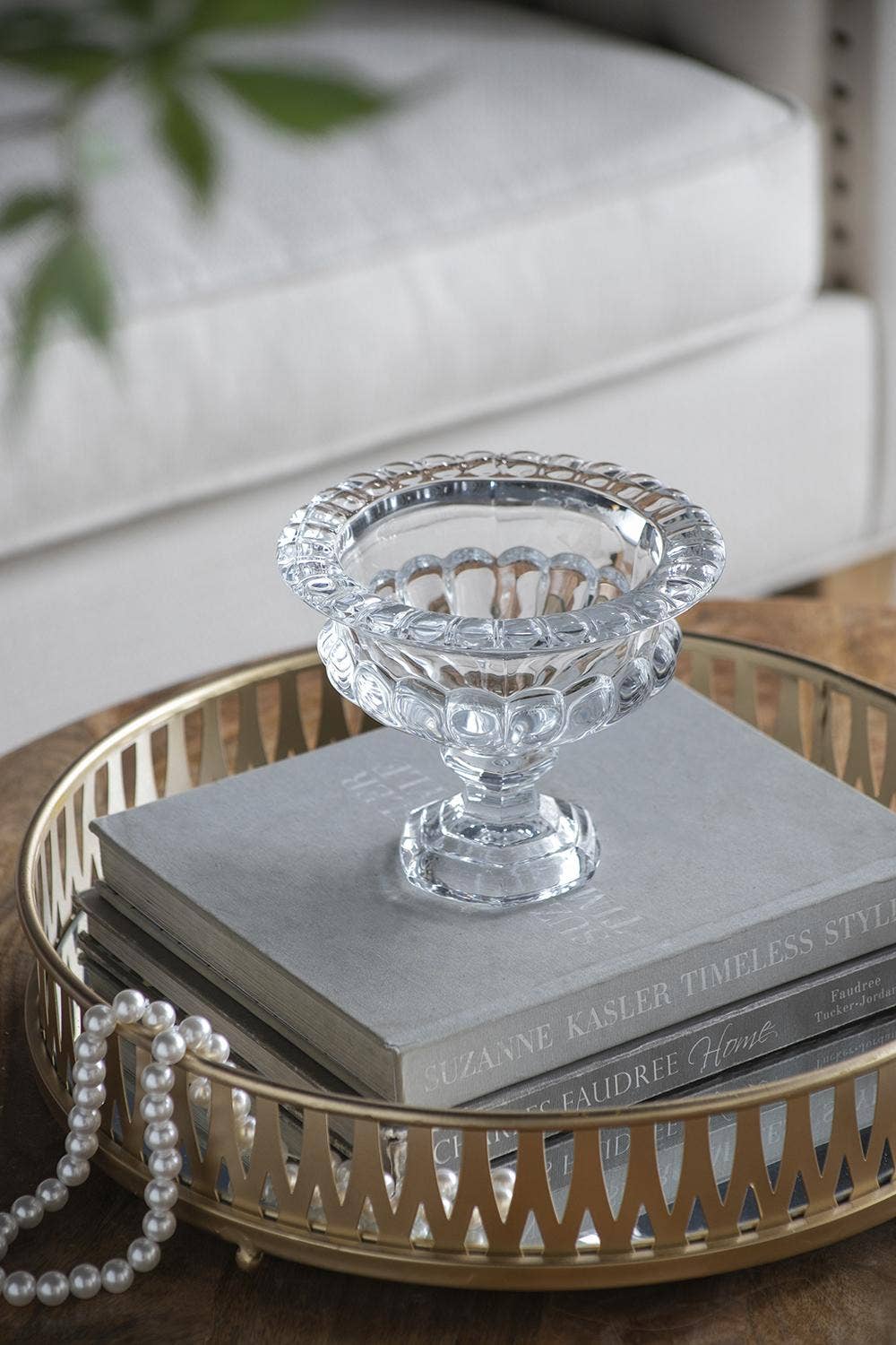 Omari Crystal Display Bowl