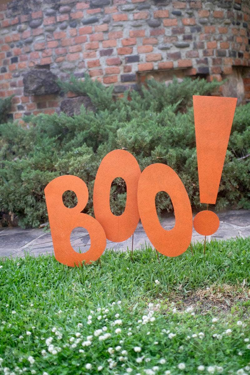 Metal Boo Yard Stakes