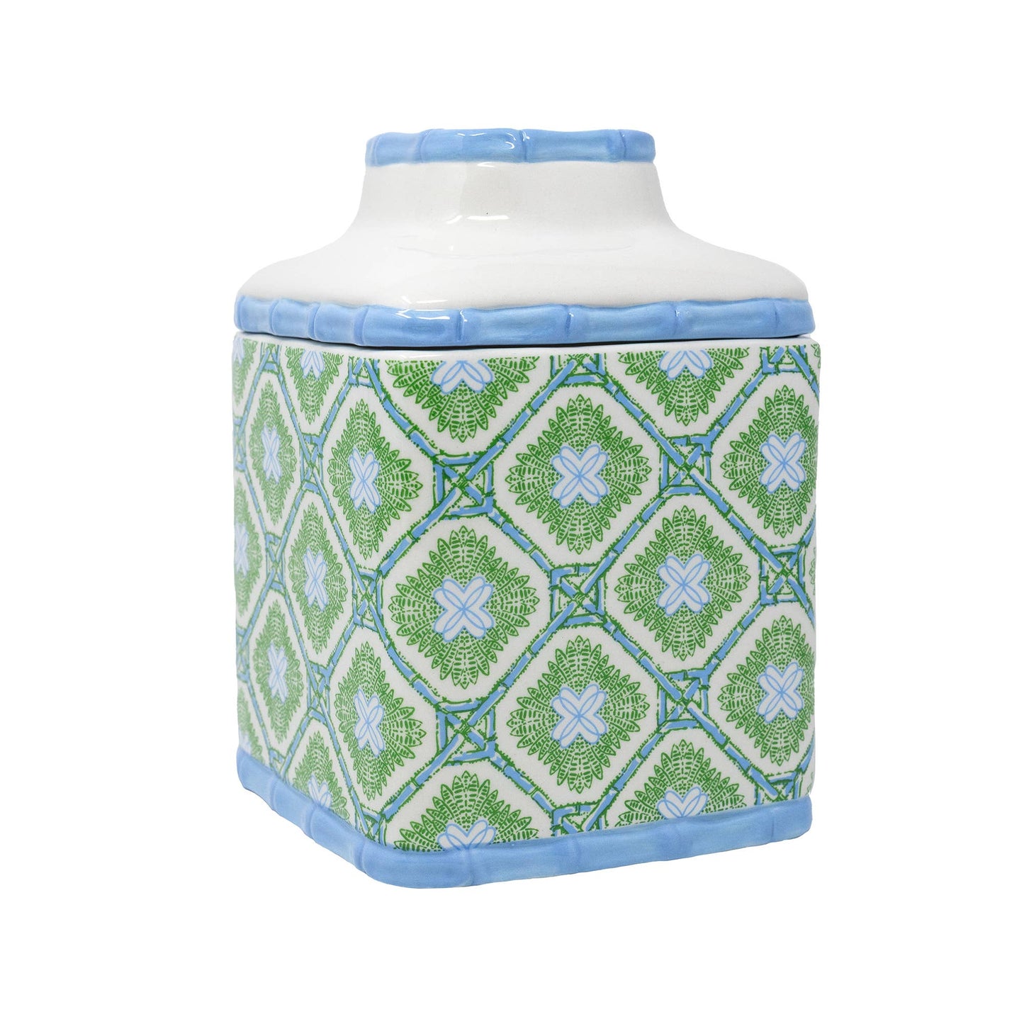 Bamboo Trellis Tissue Holder