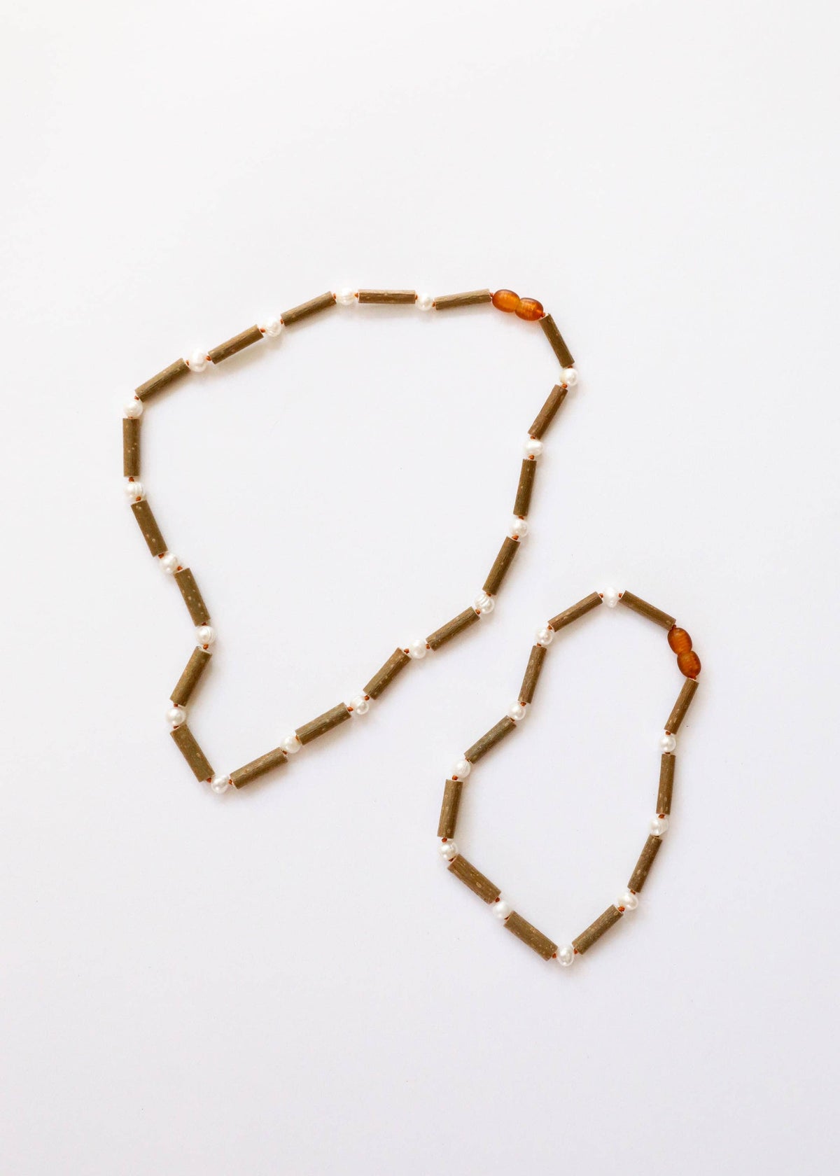 Hazelwood + Pearl || Beaded Necklace ||: 11" Baby Necklace
