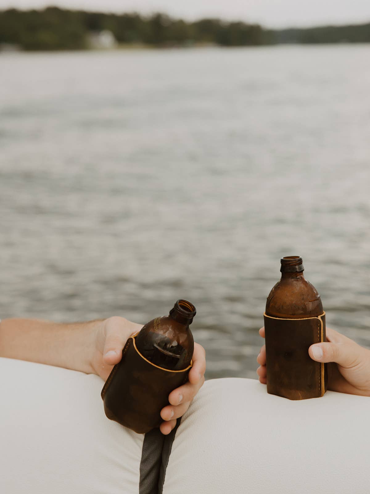 Leather Bottle Koozie