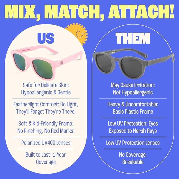Polarized 3-8 yrs. Pink