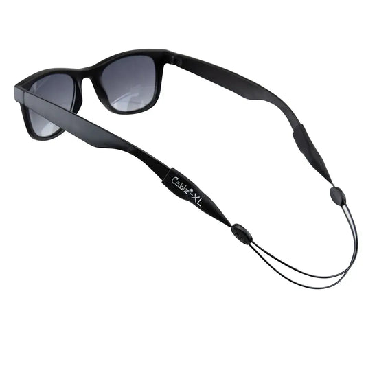 Cablz Monoz Adjustable Zipz -MonozXLBlk: Classic Black XL End / 14"
