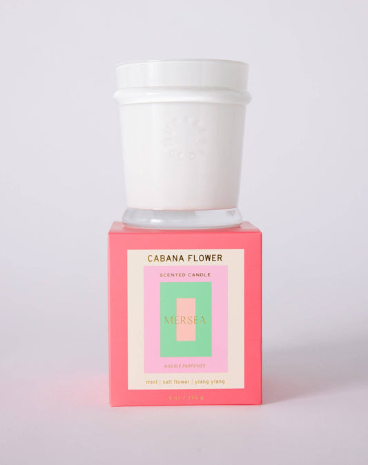 Cabana Flower Mersea Box Candle