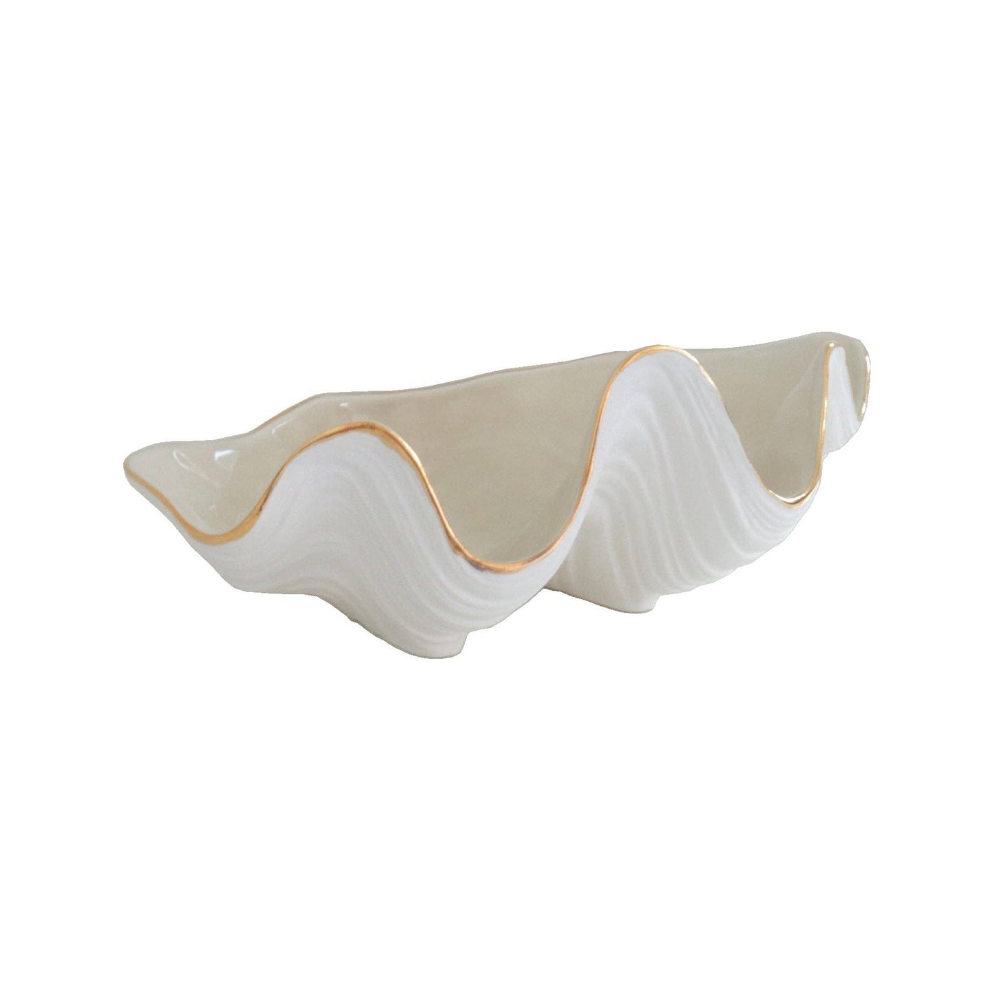 Clam Shell Bowl Aqua / Small
