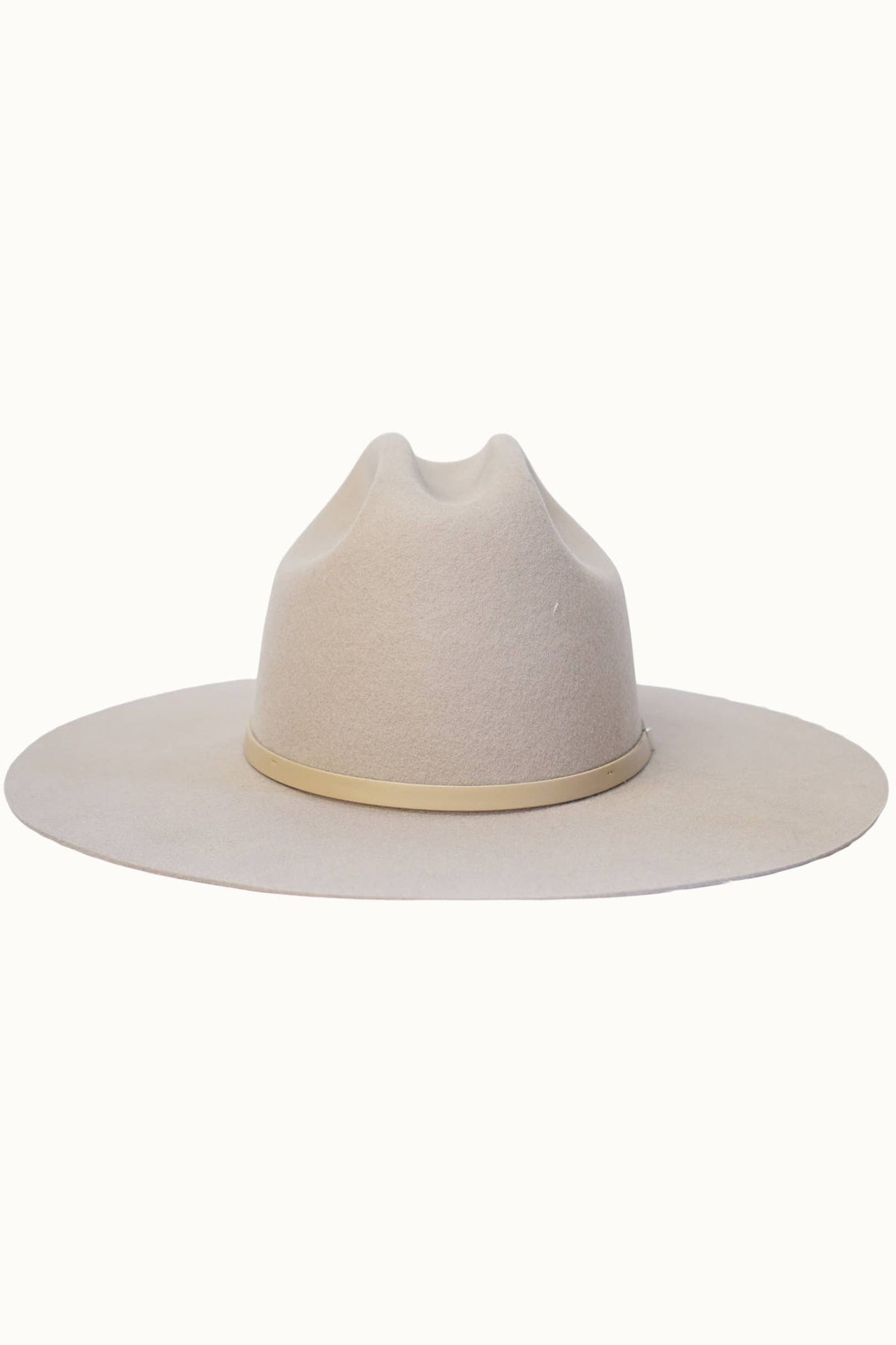 JORDYN -Wool Hat, Adjustable: Beige