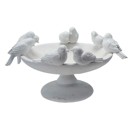 Bird Pedestal Bowl