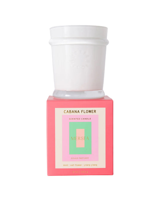 Cabana Flower Mersea Box Candle