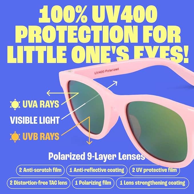 Polarized 3-8 yrs. Pink