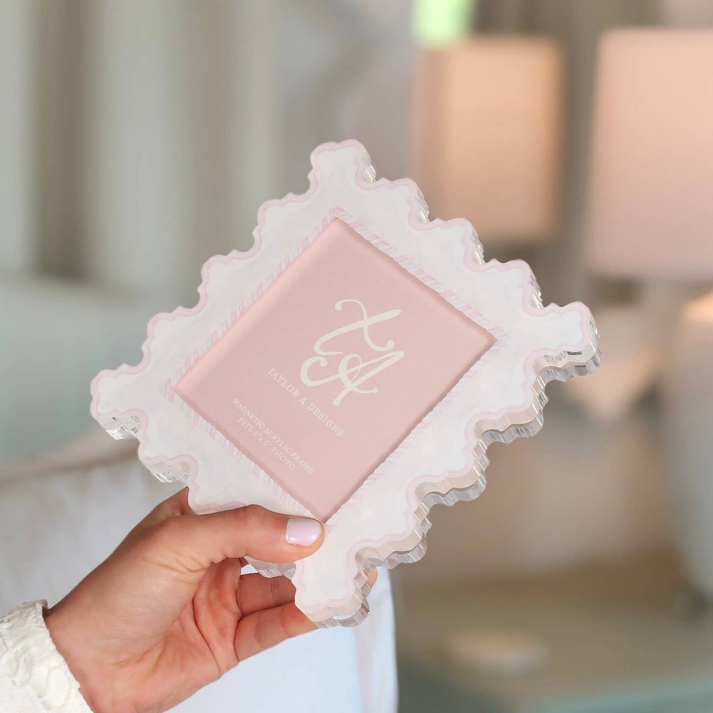 Pink Acrylic Frame