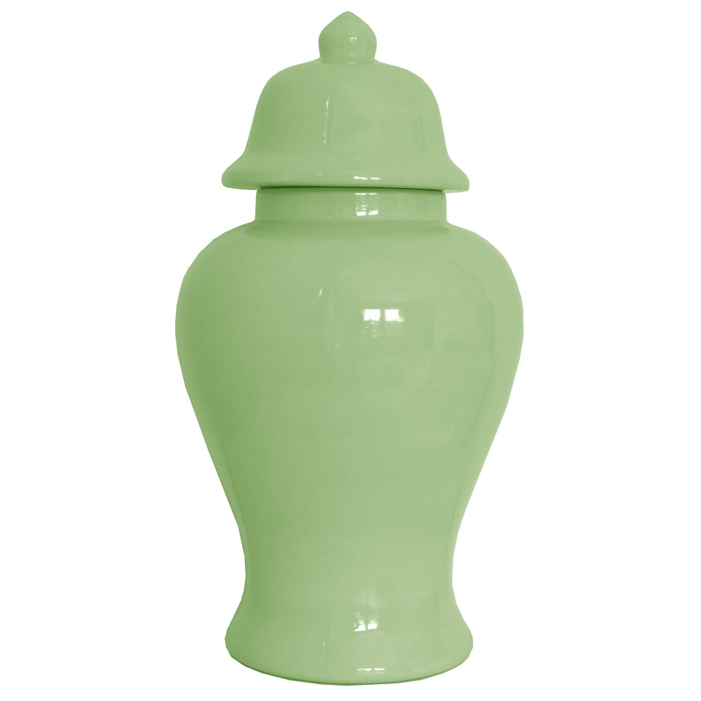 Cabbage Patch Green Ginger Jars: Medium