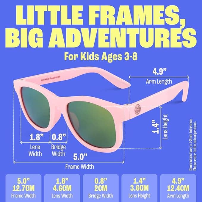 Polarized 3-8 yrs. Pink