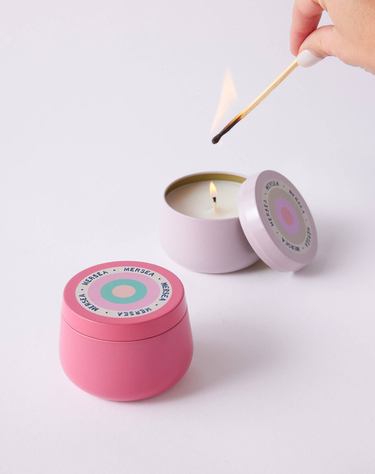 Cabana Flower Mersea Tin Candle