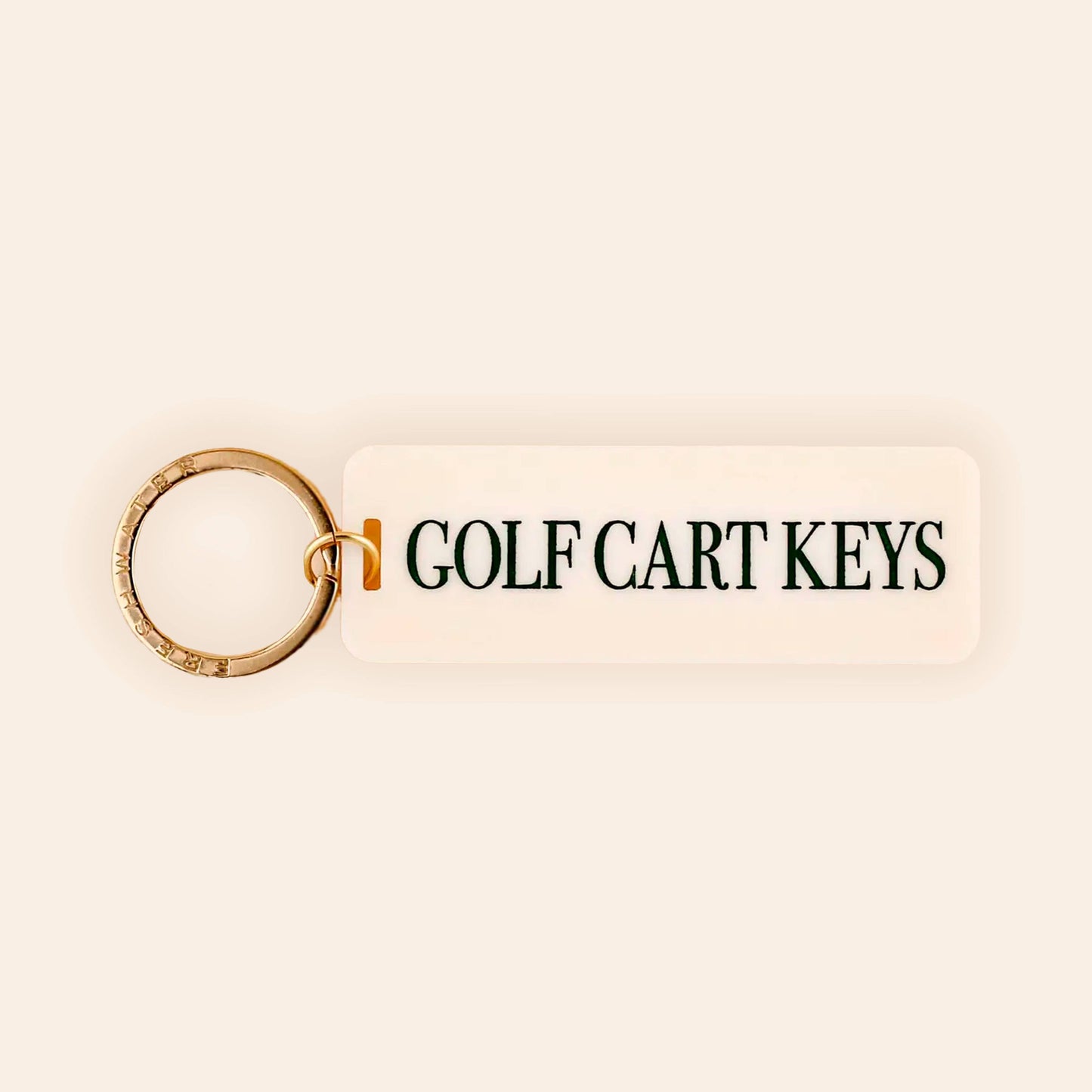 Golf Cart Keys  Keychain