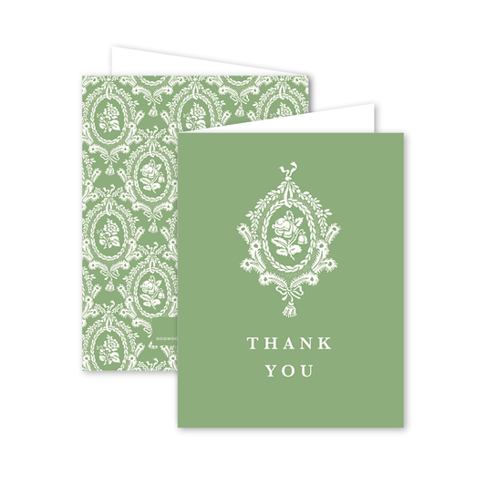 Sage Thank You Card Set