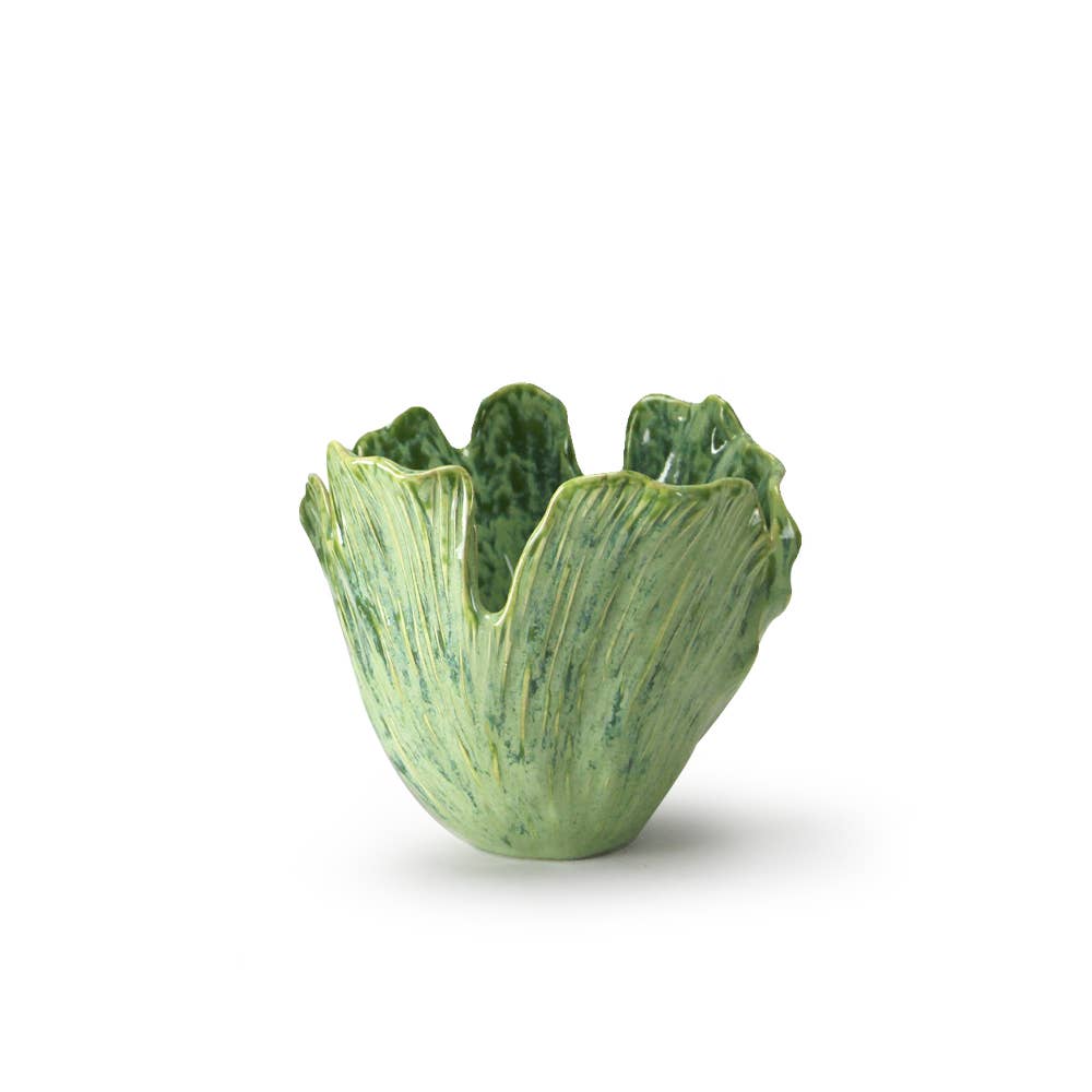 Green Iceberg Elegance Vase - Small