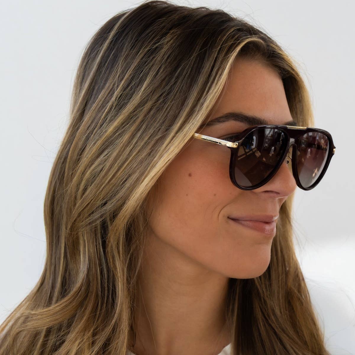 AURA GREEN TORTOISE Polarized Sunglasses