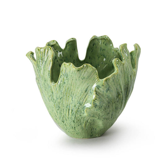 Green Iceberg Elegance Vase - Large
