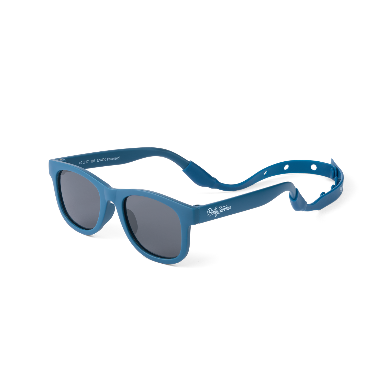 Polarized w Strap 0-24 Mos. Navy Blue