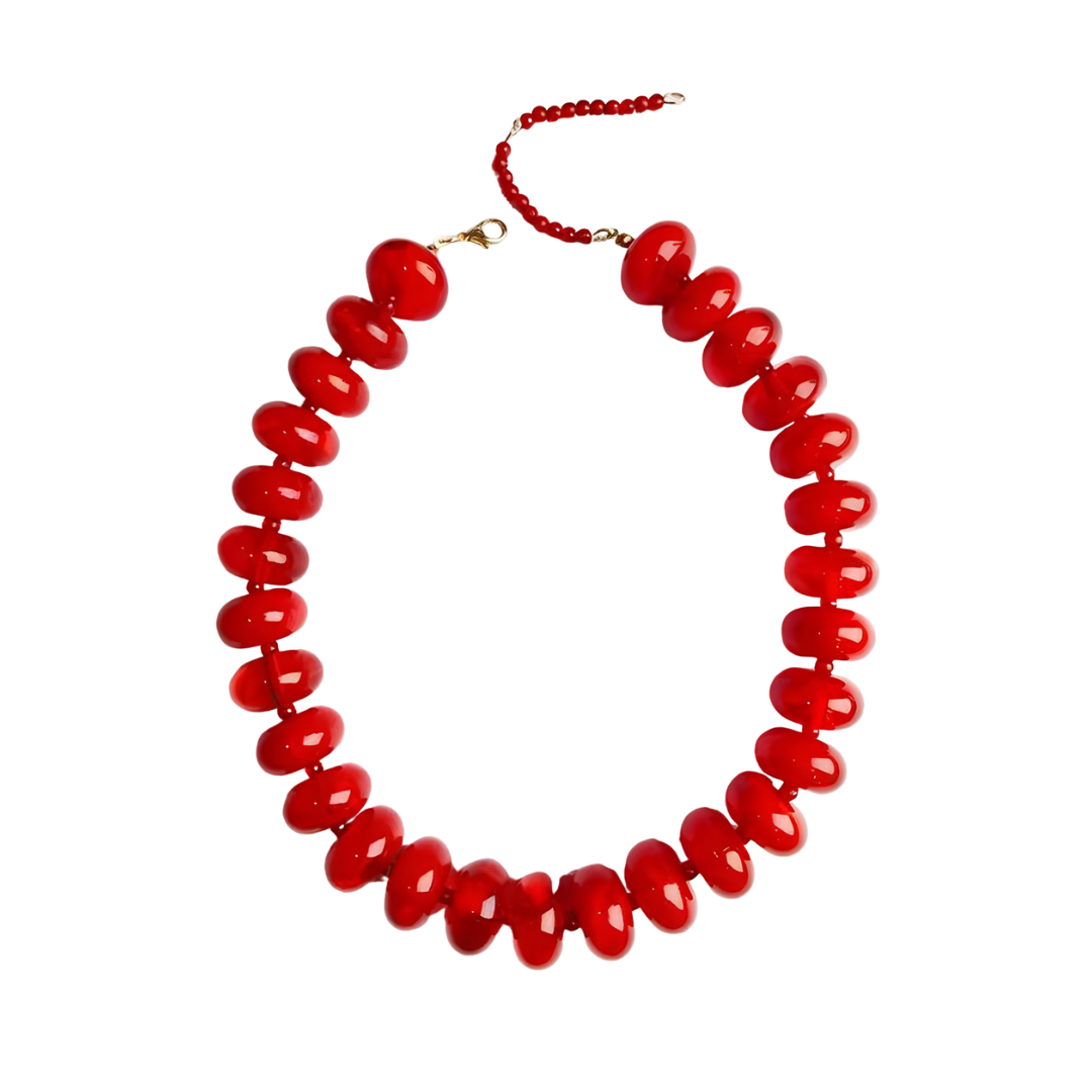 Bentley Necklace: Light Grey