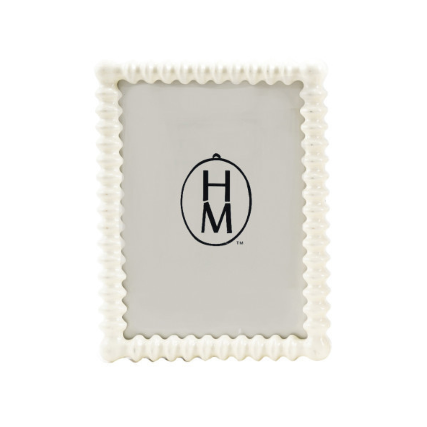 Cream 5x7 Spindle Frame