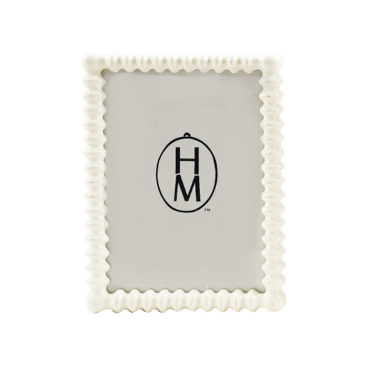 Cream 5x7 Spindle Frame