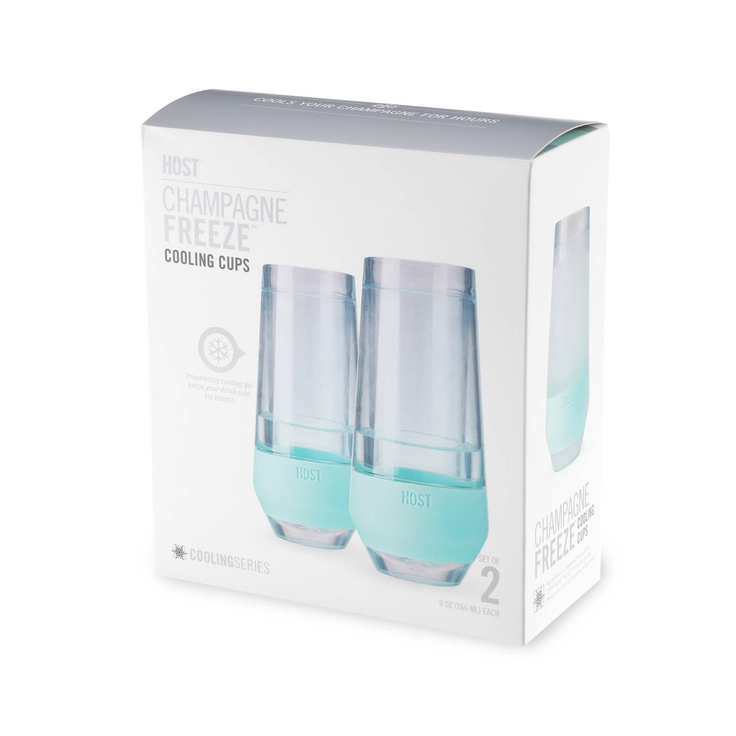 HOST Seafoam Champagne Flute - Set of 2