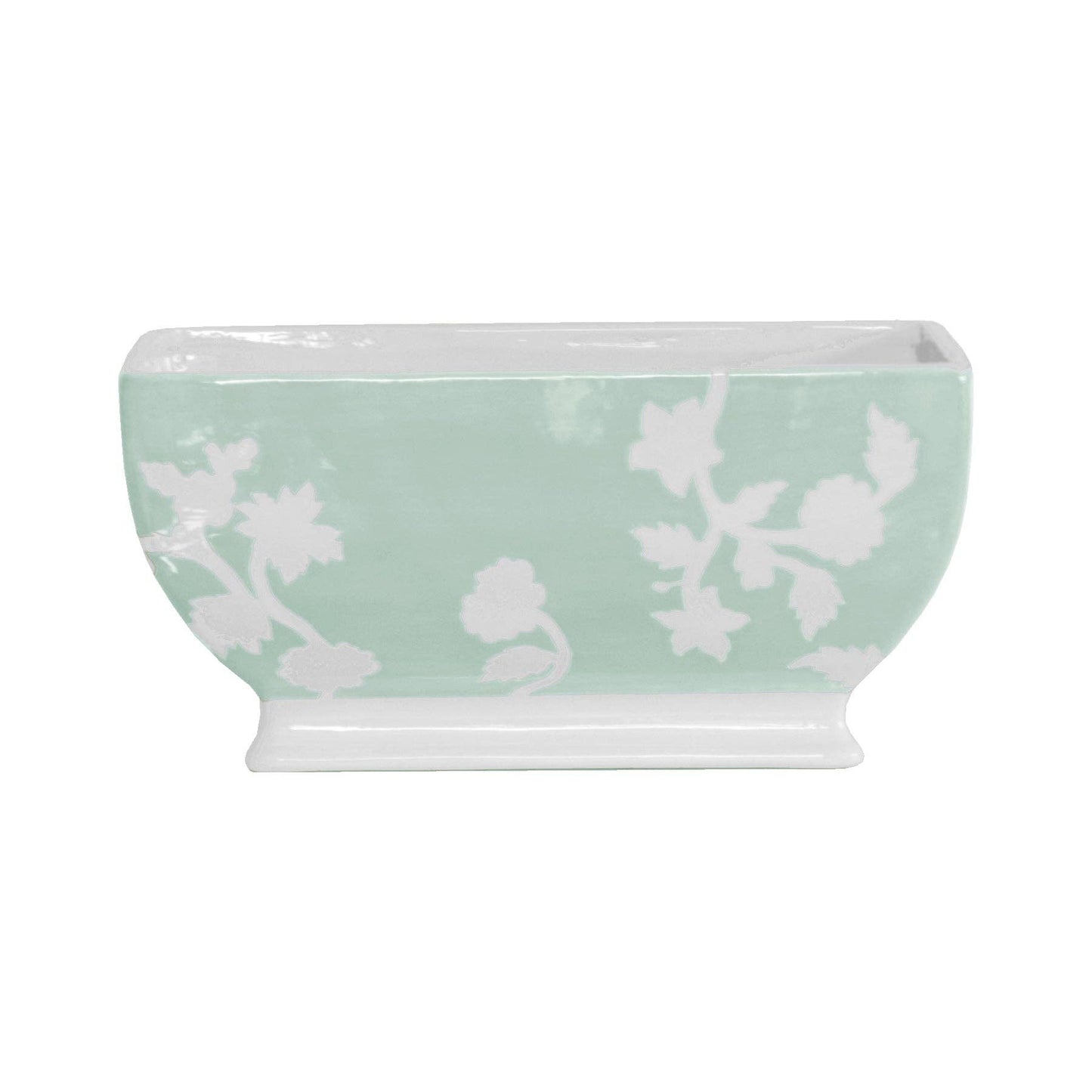 Chinoiserie Dreams Planter: Serenity Blue