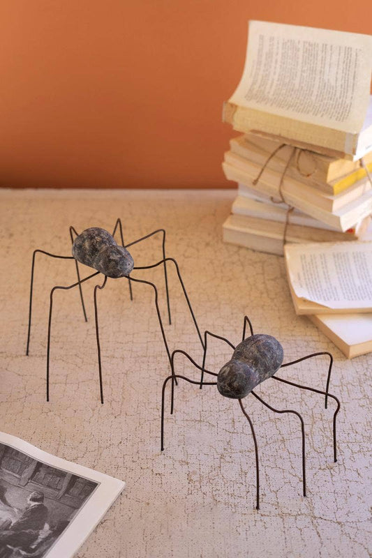 Wire Spiders - Set of Two