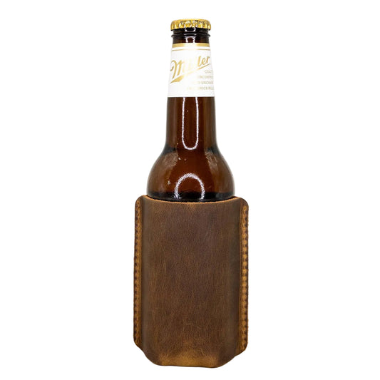 Leather Bottle Koozie