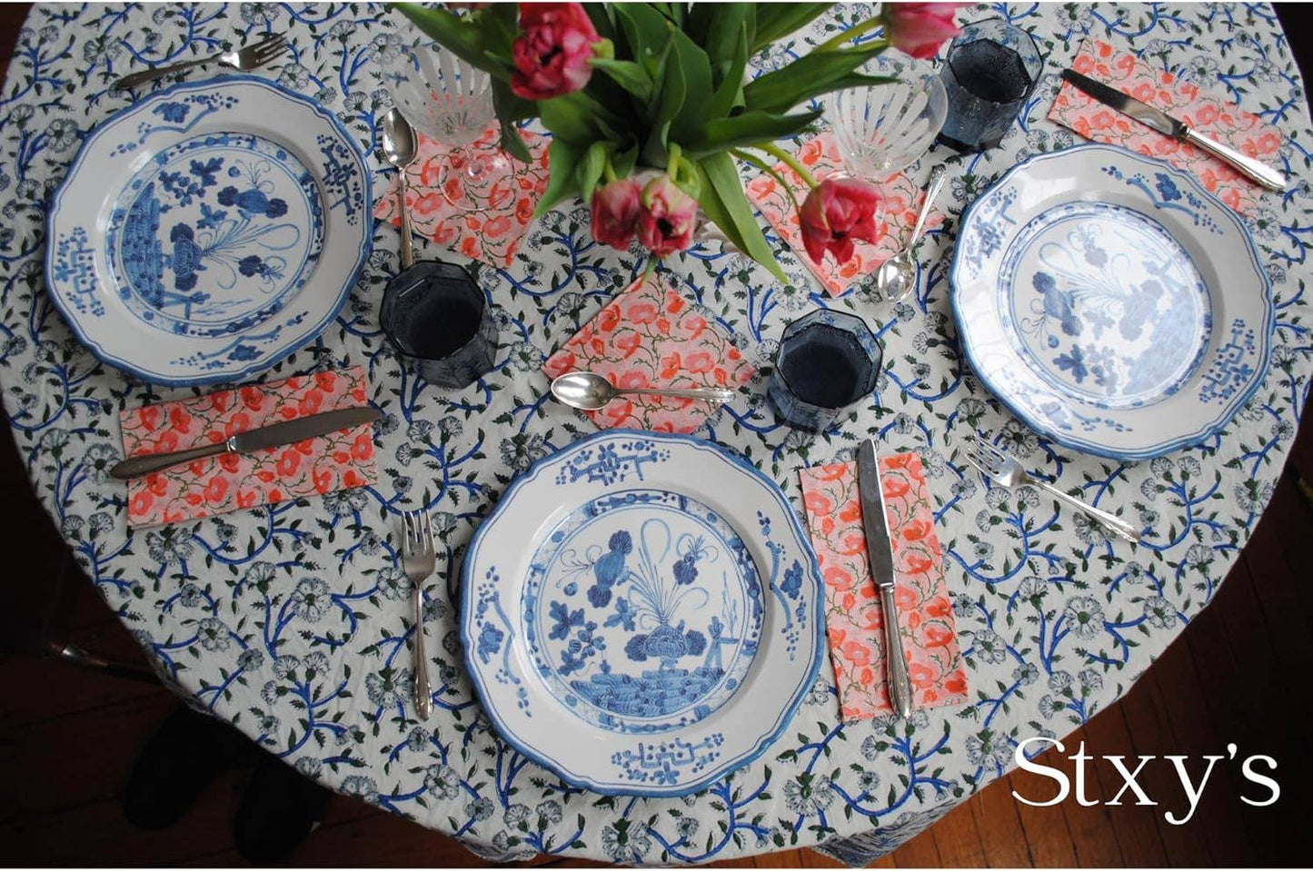 Poppy Cocktail Napkins