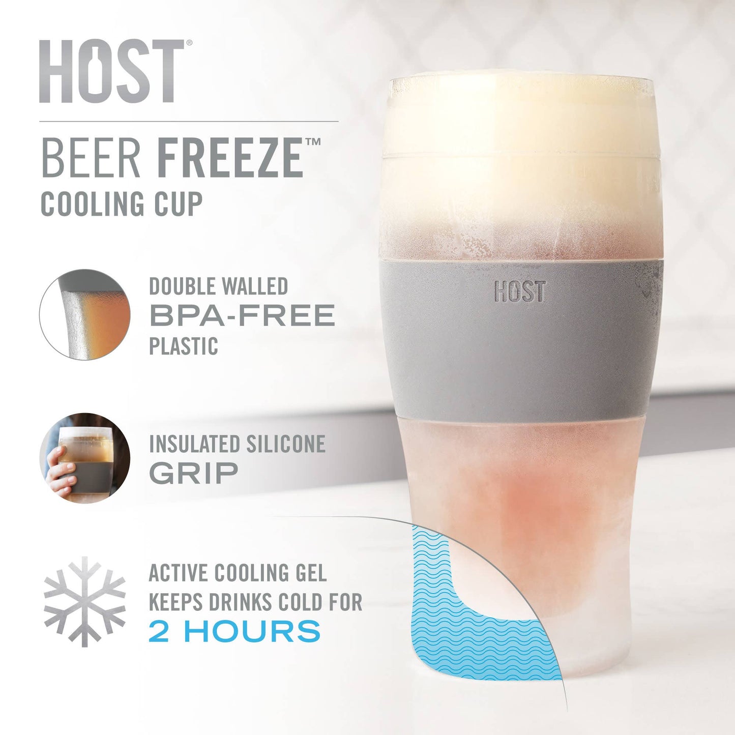 HOST Beer Cups - Set of 2