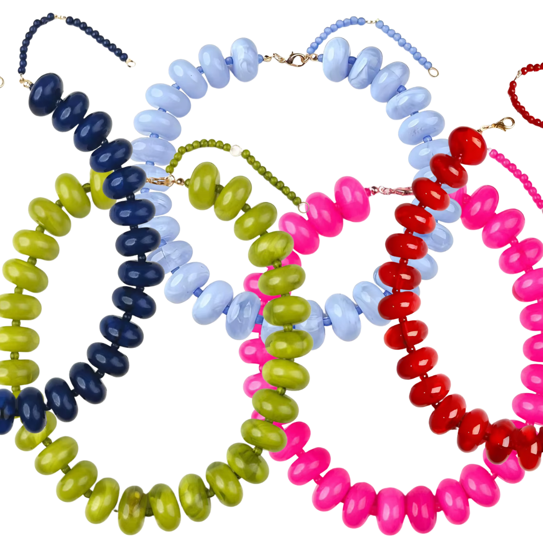 Bentley Necklace: Red