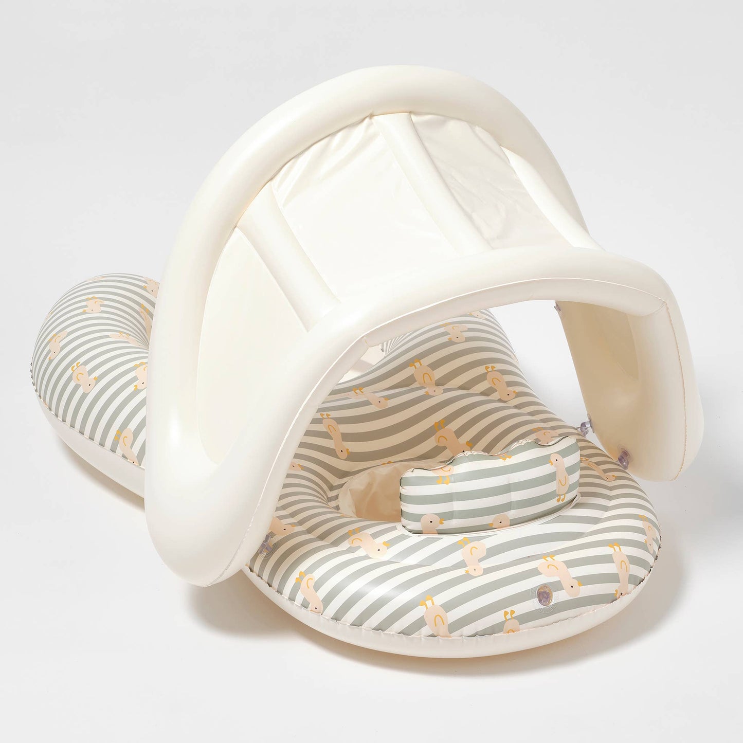 Float Together - Duck Sage Stripe