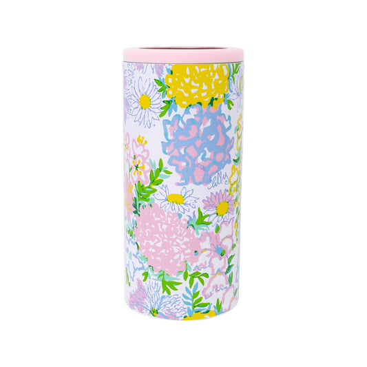 Lilly Garden Slim Can Koozie