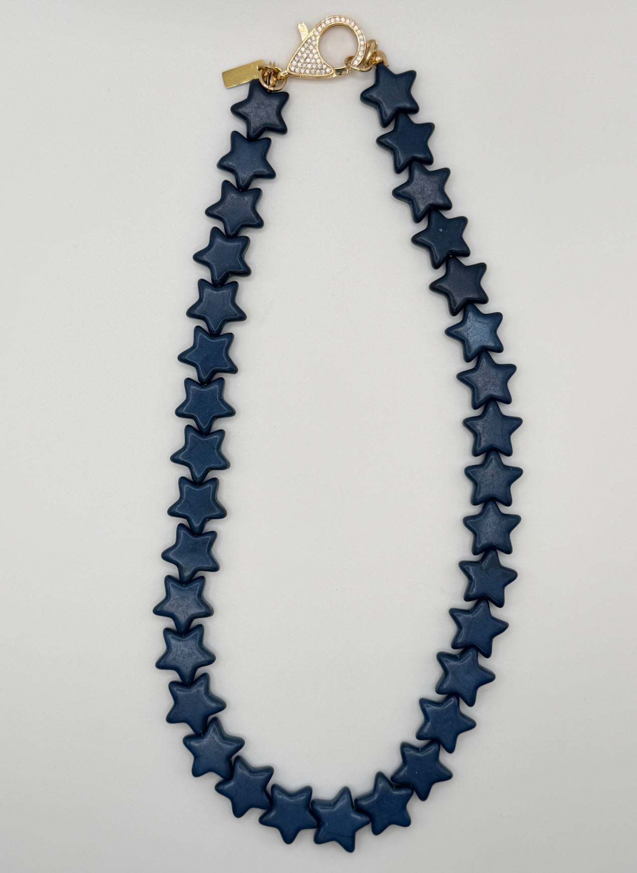 Navy Sea Star Necklace - Small