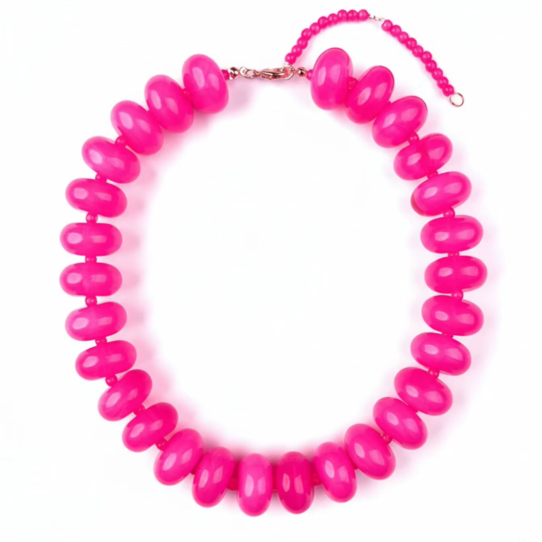 Bentley Necklace: Light Grey