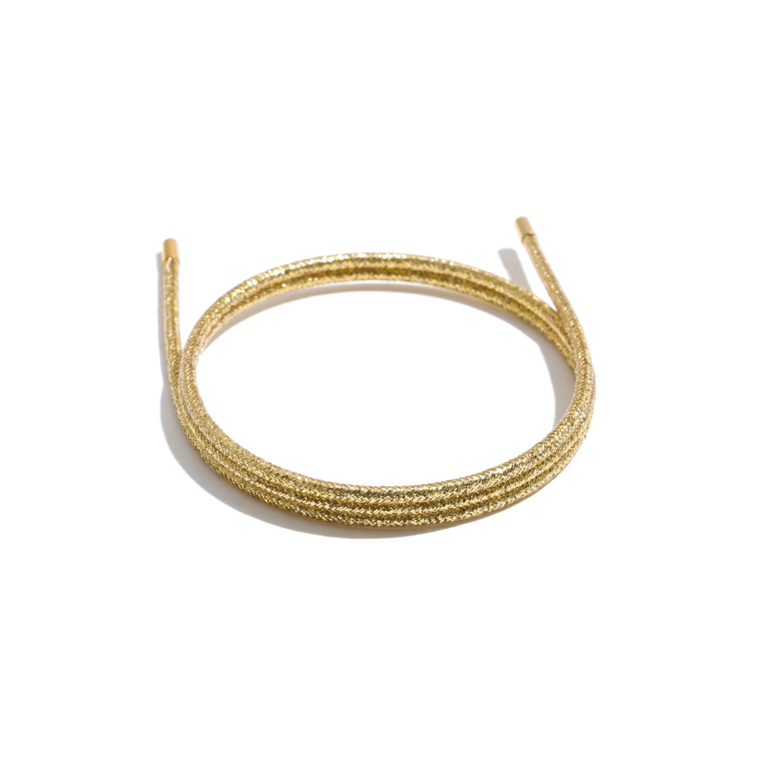 Shimmer Magnetic Wrap Bracelet: Gold
