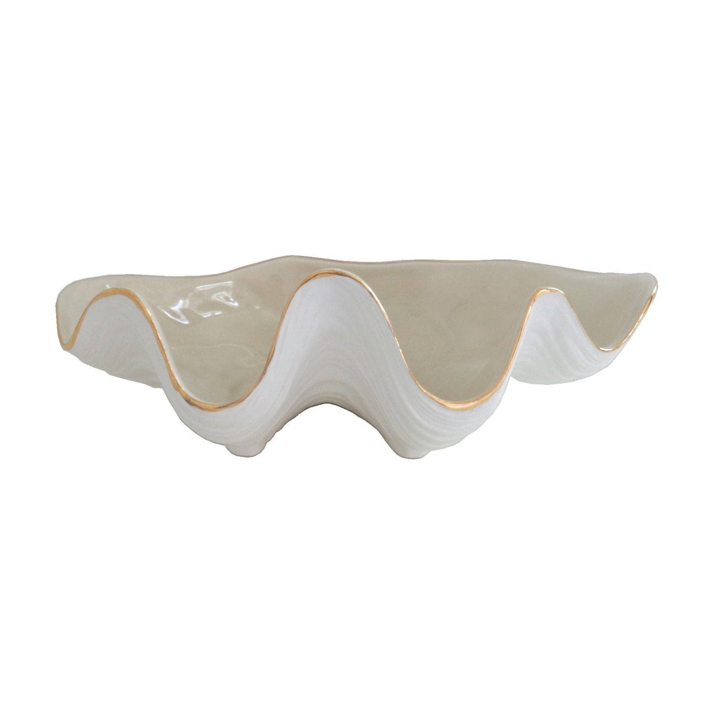 Clam Shell Bowl Aqua / Small