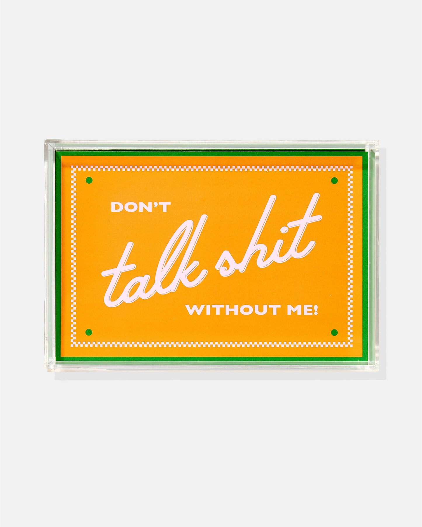Snarky Orange Tray - Small