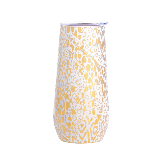 Gold Pattern Play Champagne Flute